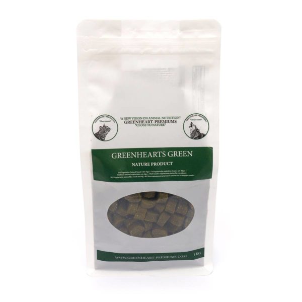 Greenheart chien friandises Coeur Vert