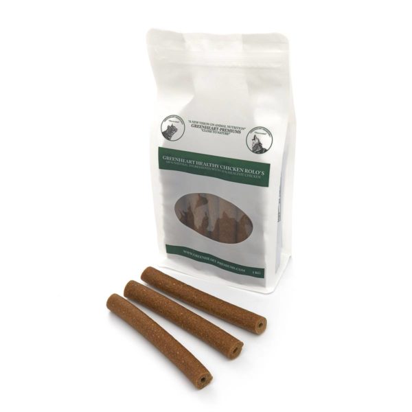 Greenheart chien friandises barres à mâcher au Poulet