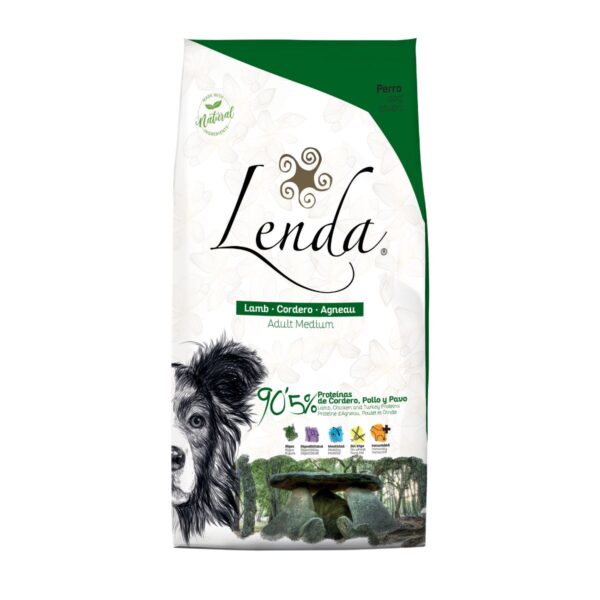 Lenda Natural Grain-Free Lamb pour Chiens - Nutrition Complète et Sans Céréales