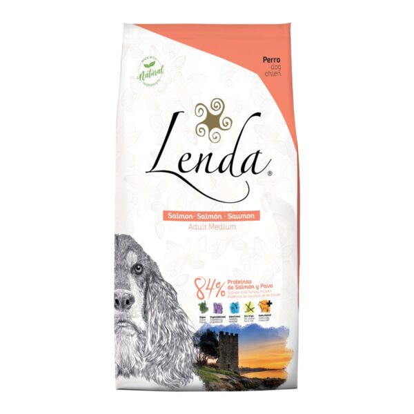 Lenda Natural Grain-Free Salmon pour Chiens - Nutrition Complète et Sans Céréales