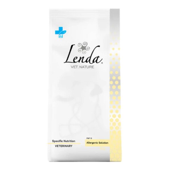 Lenda VET Allergenic Solution croquettes Lenda VET Allergenic Solution est un aliment diététique complet spécialement formulé pour les chiens adultes souffrant d'intolérances alimentaires et de sensibilités nutritionnelles. Cet aliment aide à réduire les réactions allergiques grâce à des ingrédients soigneusement sélectionnés et préparés.