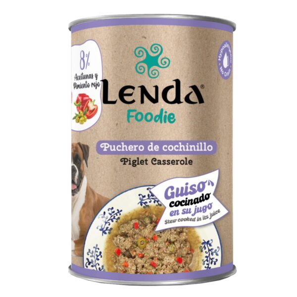 Lenda Foodie - Chien - Ragoût de Porcelet "Puchero de Cochinillo"