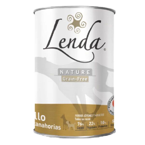 Lenda Nature pour Chiens - Poulet et Carottes