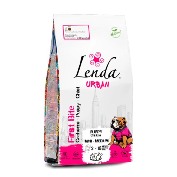 Lenda Urban chiot croquettes riches en viandes et oméga-3